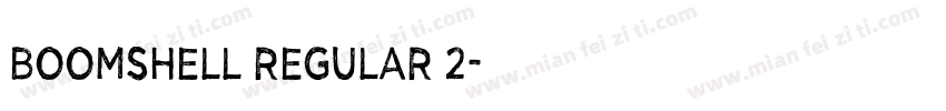 Boomshell Regular 2字体转换